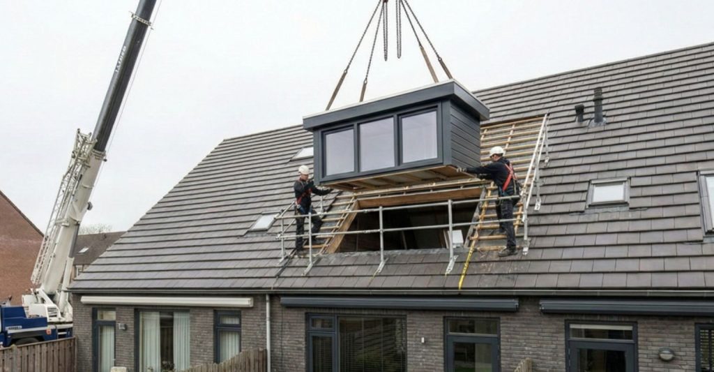 Dakkapel in Soest - Prefab dakkapel